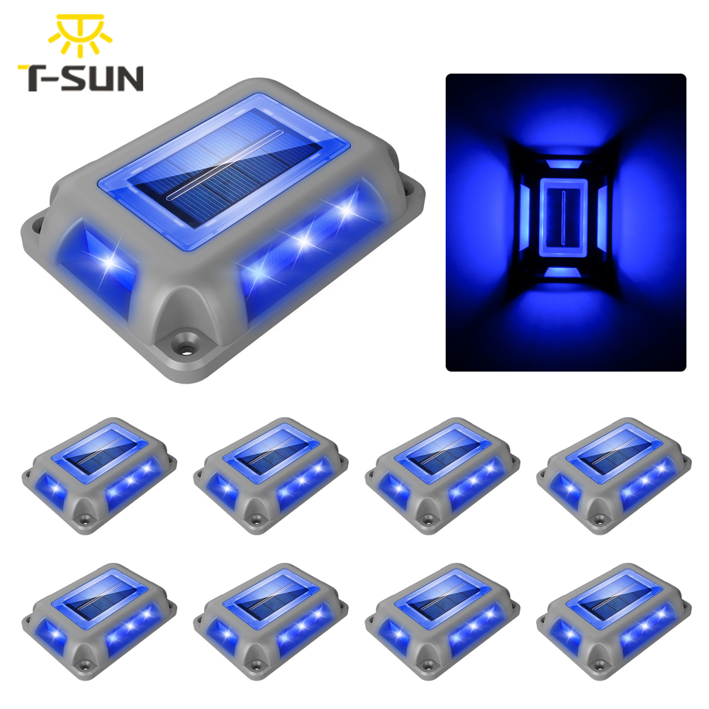 Lighting Decor Sunrise - 8PC luce blu luce solare esterna