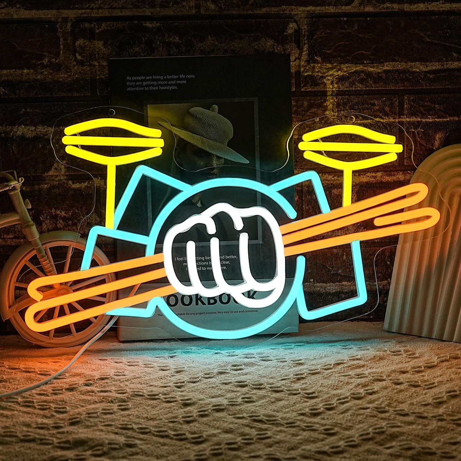 Wall Decor Lighting - Insegna al Neon a Forma di