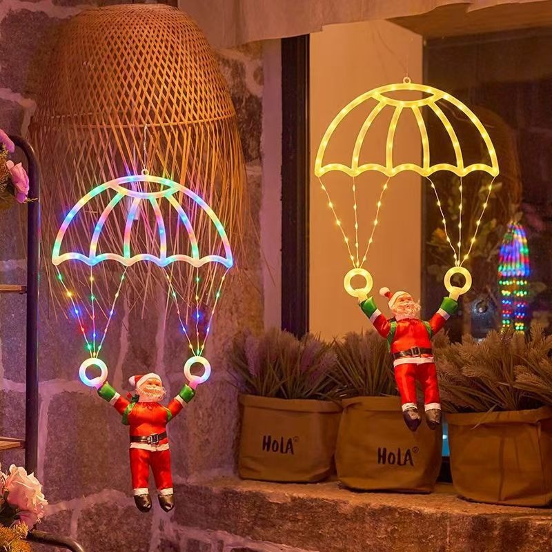 Pendant Lighting Christmas Decor - Luci a Stringa LED Babbo Natale