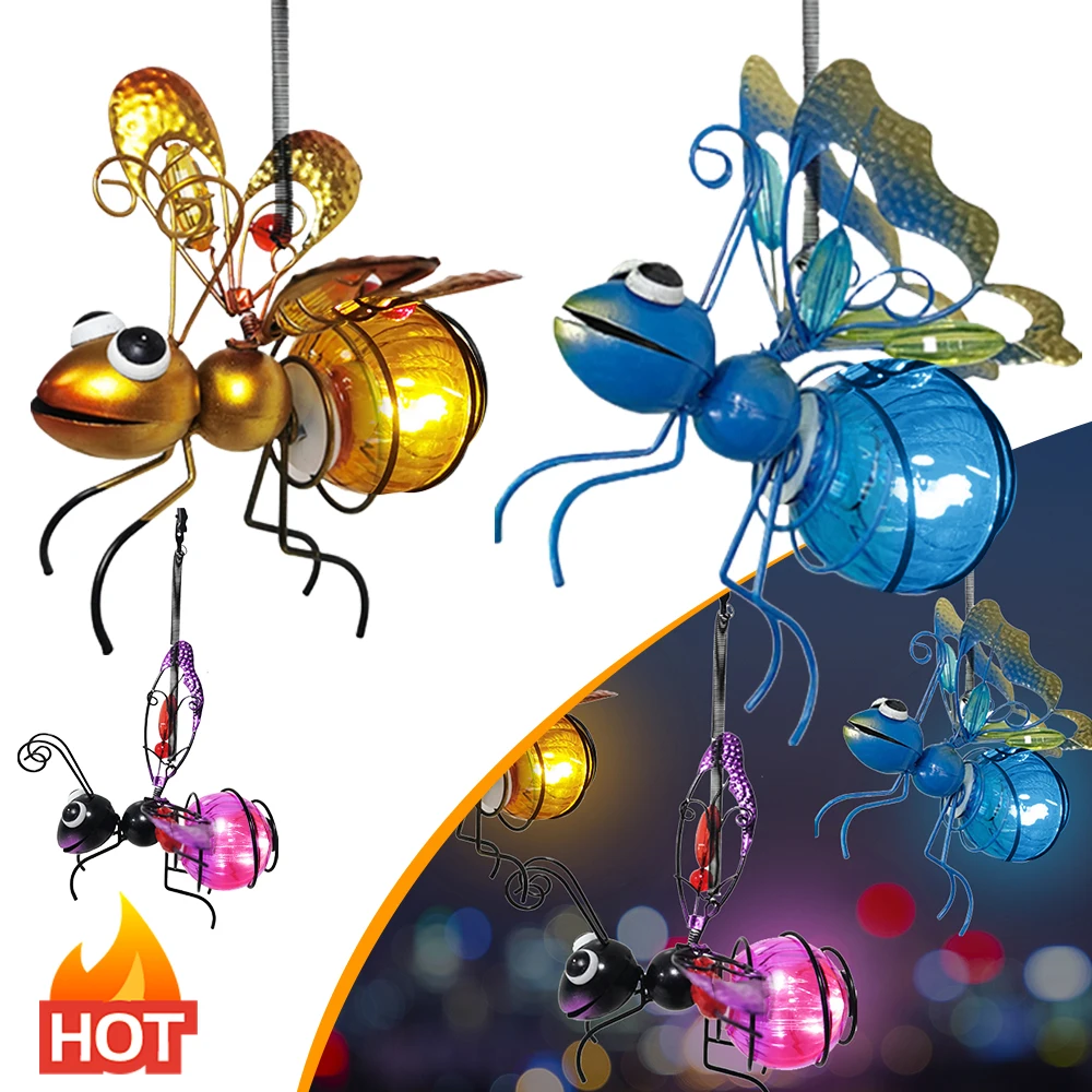 Lighting Bug Decor - Lampada per insetti sospesa ad energia
