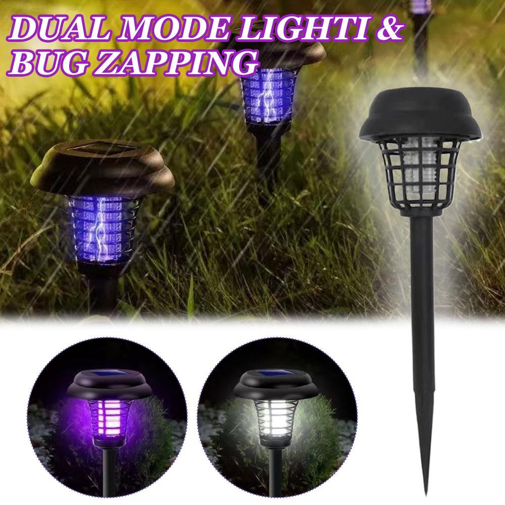 Lighting Bug Decor - Lampada Solare Anti-Insetti da Esterno 2-in-1: