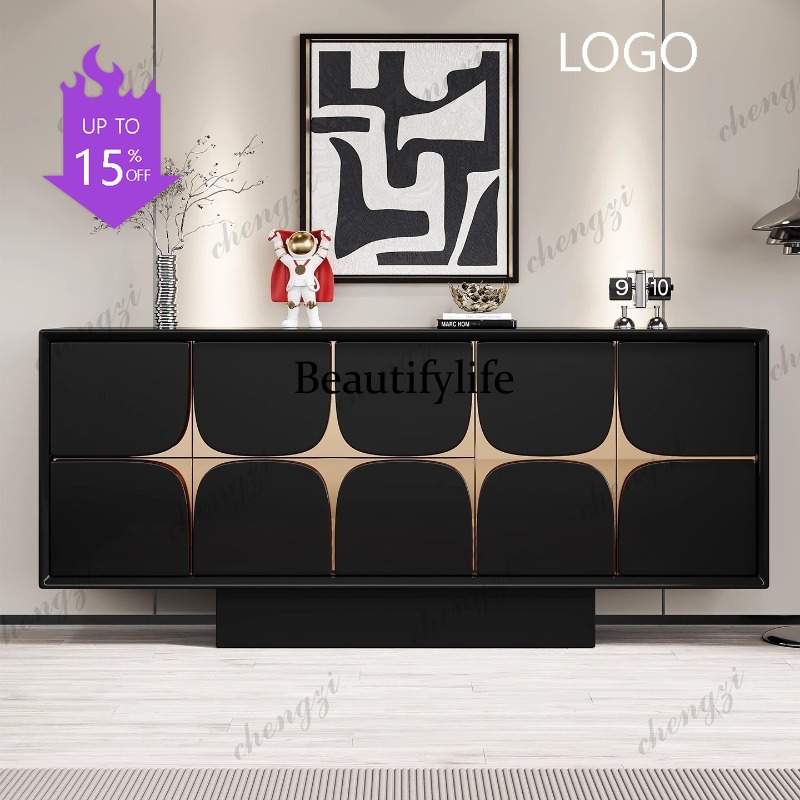 Lighting Decor Bedroom - D1089 Mobiletto italiano di lusso leggero,