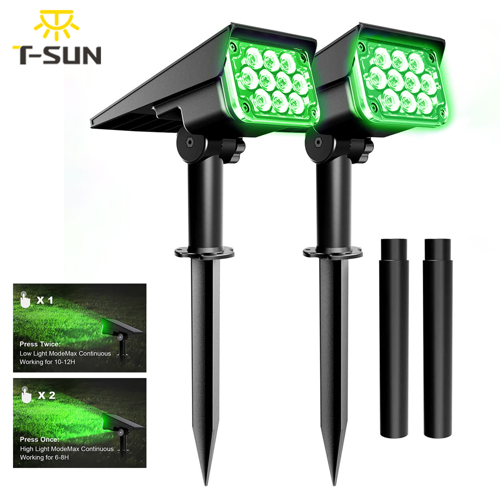 Lighting Decor Sunrise - T-SUN Faretto solare regolabile Luce solare