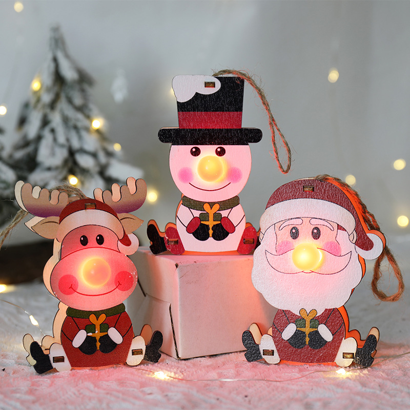 Pendant Lighting Christmas Decor - Divertente decorazione natalizia illumina l'ornamento simpatico