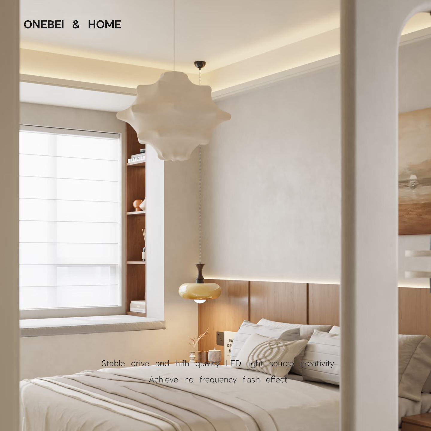 Lampadario in Seta Nordico Wab - Japanese Lighting Decor recensione e prezzo