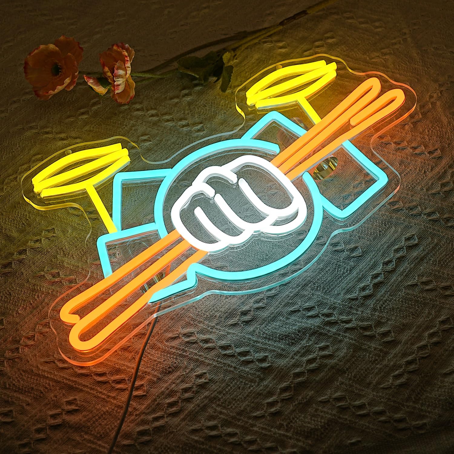 Insegna al Neon a Forma di Bat - Wall Decor Lighting recensione e prezzo