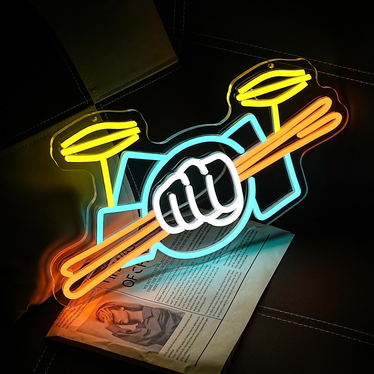 Insegna al Neon a Forma di Bat - Wall Decor Lighting recensione e prezzo