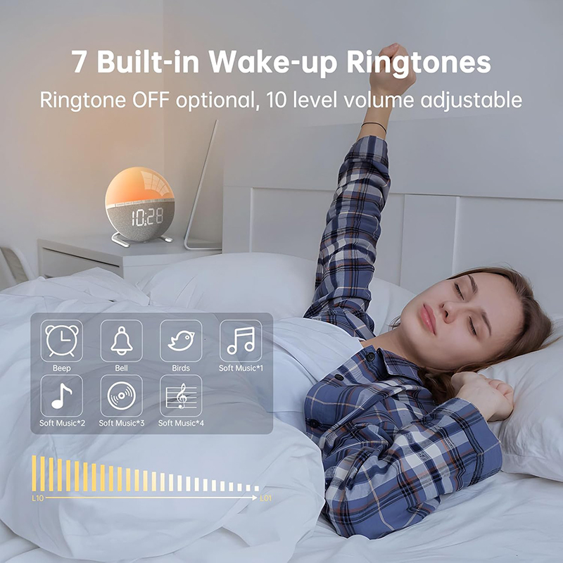 Sveglia con luce alba, orologi - Lighting Decor Sunrise recensione e prezzo