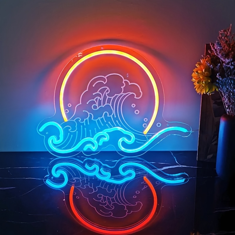 Insegna al neon da parete a on - Lighting Decor Sunrise recensione e prezzo
