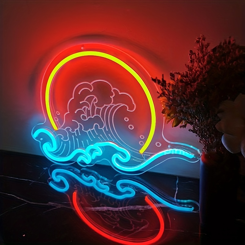 Insegna al neon da parete a on - Lighting Decor Sunrise recensione e prezzo