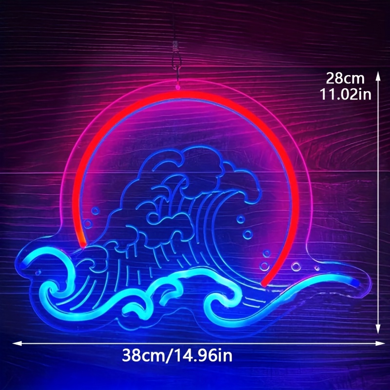 Insegna al neon da parete a on - Lighting Decor Sunrise recensione e prezzo