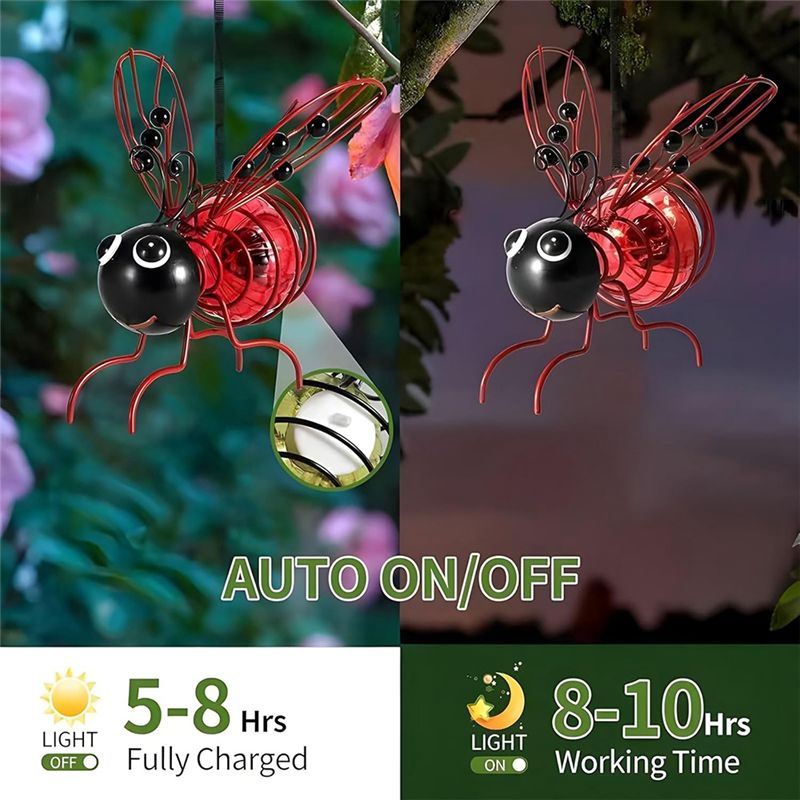 A33Z-Lampade Solari a Forma di - Lighting Bug Decor recensione e prezzo