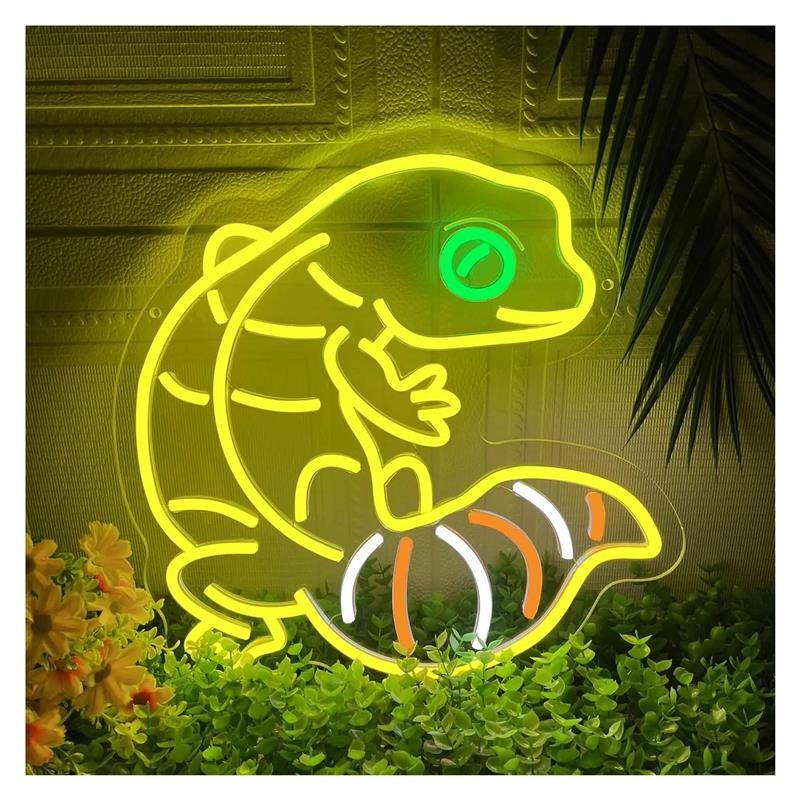 Insegna al neon a forma di gec - Gecko Lighting & Decor recensione e prezzo