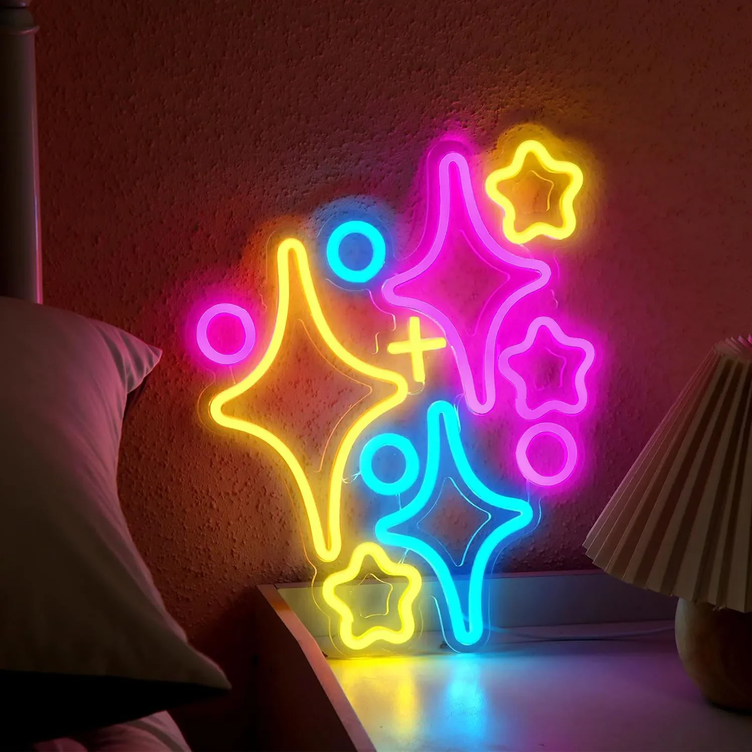 Stelle LED Neon Sign Decorazio - Home Decor Lighting Brands recensione e prezzo