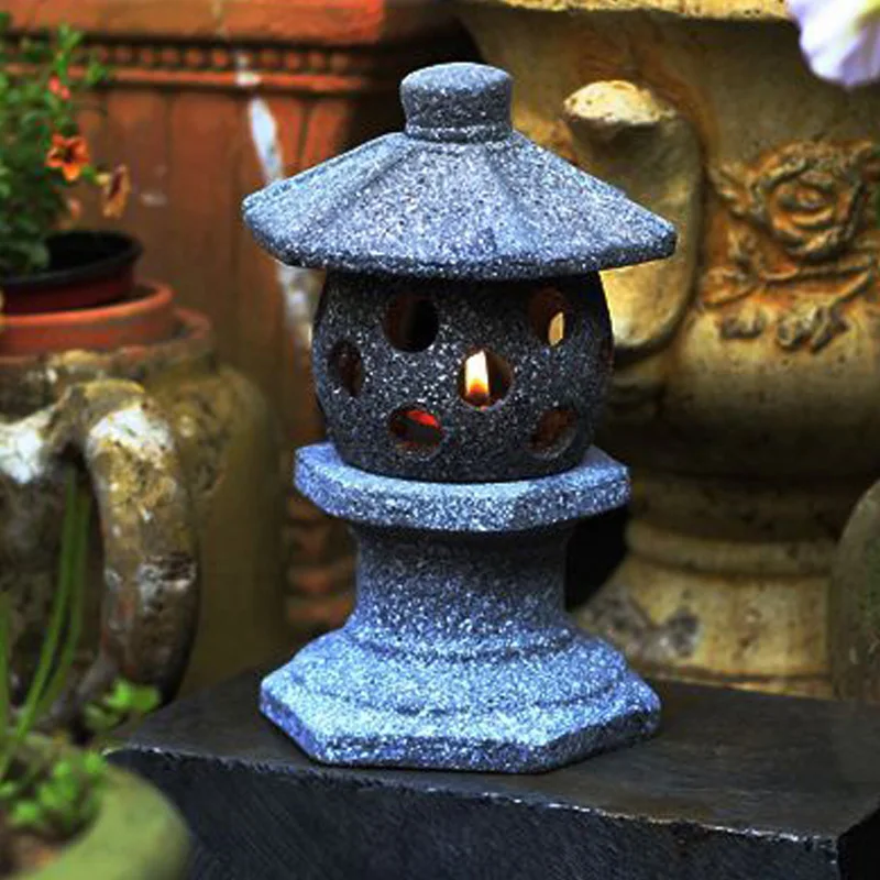 Lampada in pietra imitazione c - Japanese Lighting Decor recensione e prezzo