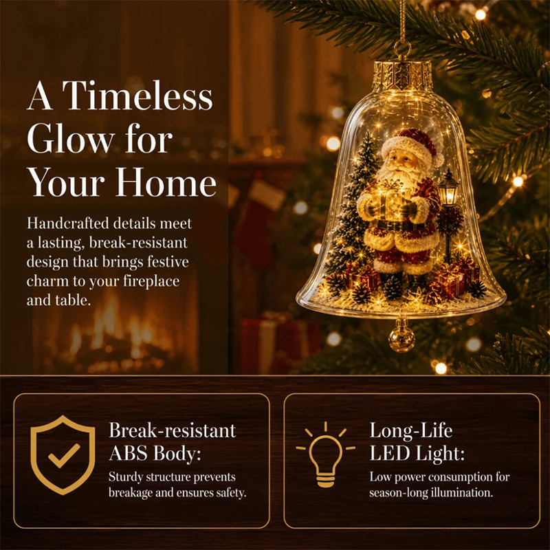 Campanella natalizia a LED con - Pendant Lighting Christmas Decor recensione e prezzo