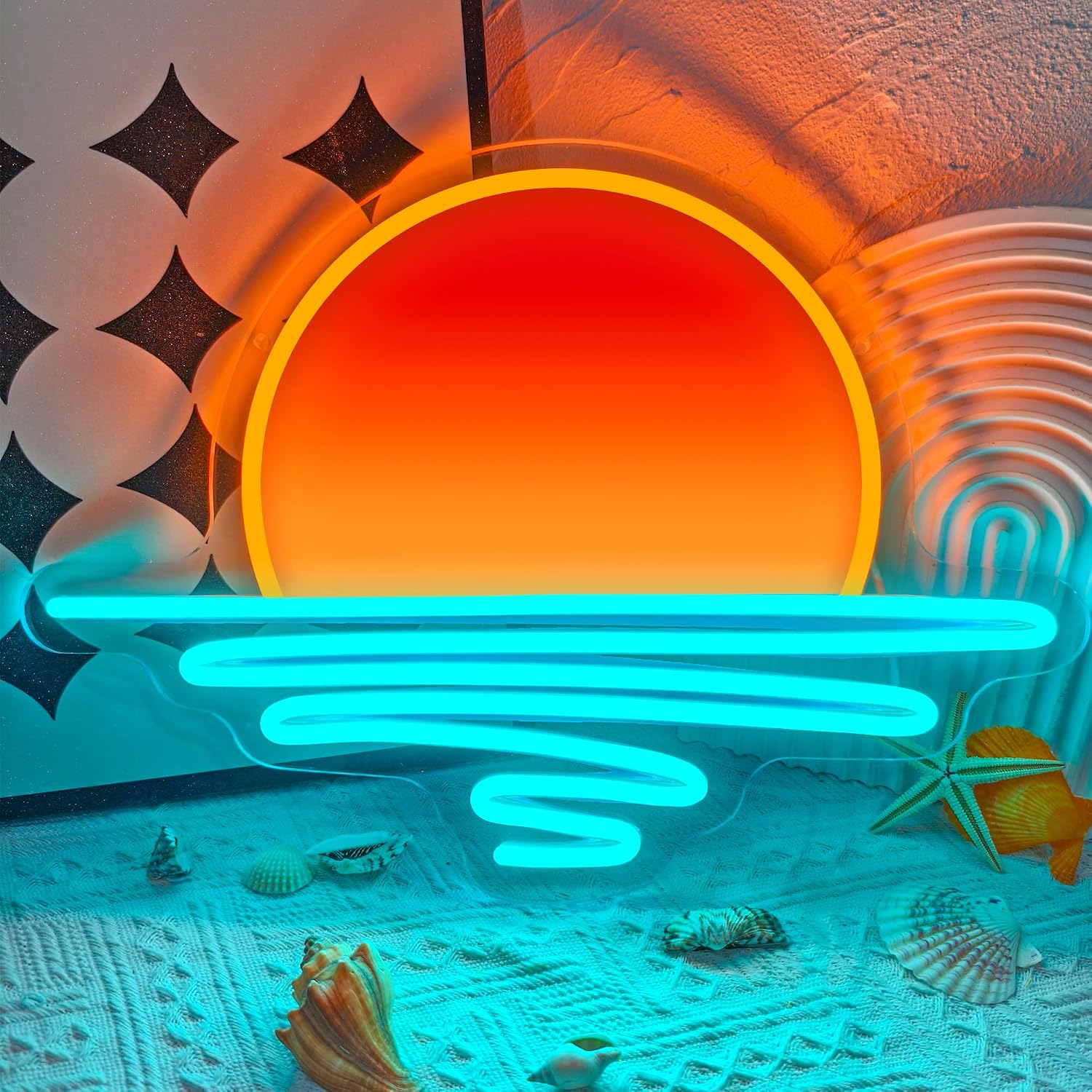 Insegna al Neon LED USB con Ef - Lighting Decor Sunrise recensione e prezzo