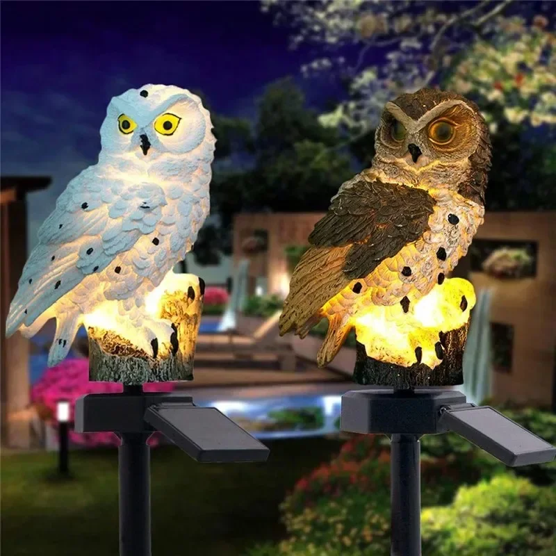 Statua di Gufo Solare con Luce - Lighting Decoration Ideas recensione e prezzo