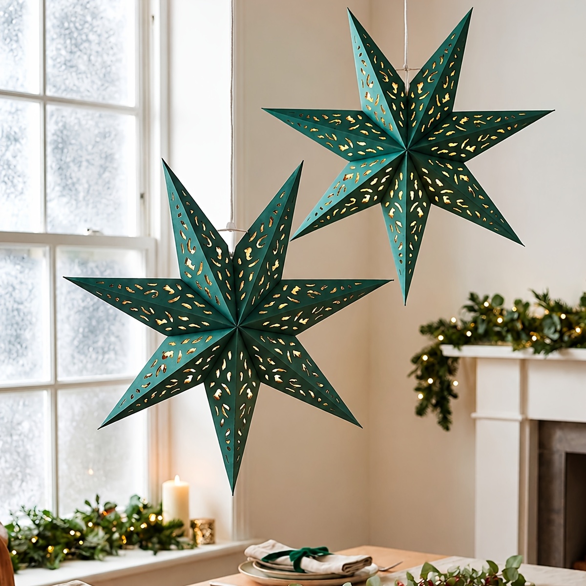 2 pezzi, Pendenti, Decorazioni - Pendant Lighting Christmas Decor recensione e prezzo