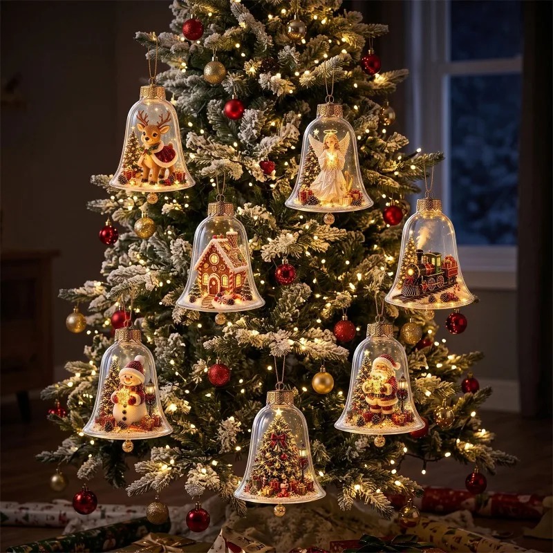 Luci a Sfera LED di Natale con - Pendant Lighting Christmas Decor recensione e prezzo